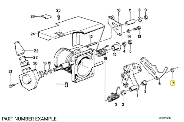 Genuine Circlip 7.0mm – 07119905858