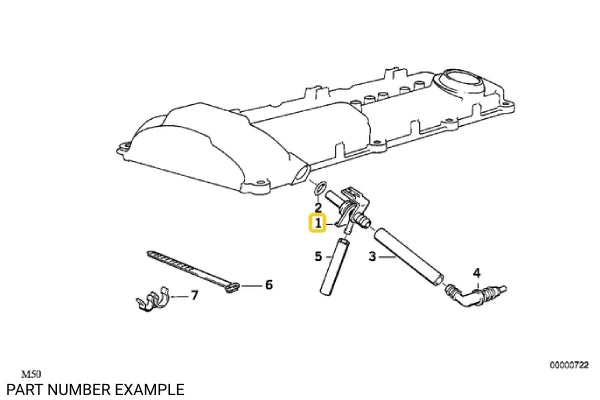 Valve Cover Breather Connector – 11151703710