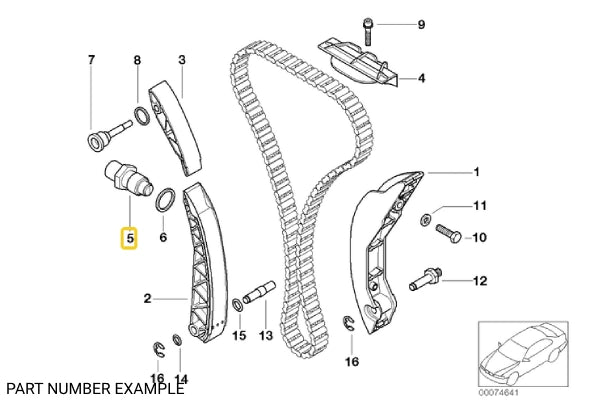 Timing Chain Tensioner – 11317838675