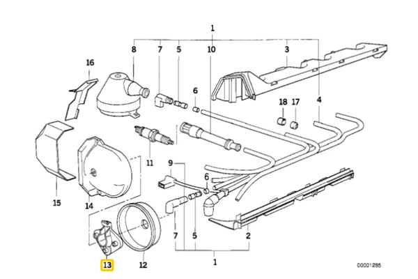 Motronic Distribution Ignition Rotor – 12111715906