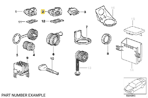 Wiring Plug Housing – 12521706096