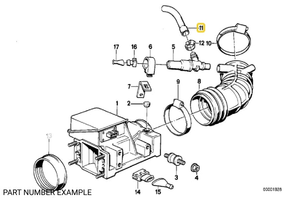 Ilde Control Valve Hose – 13411718777