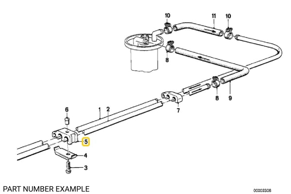 Fuel Line Clamp – 16121177005