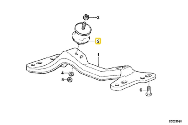 E36 318ti Transmission Mounting Bush (Fast Road, Motorsport)