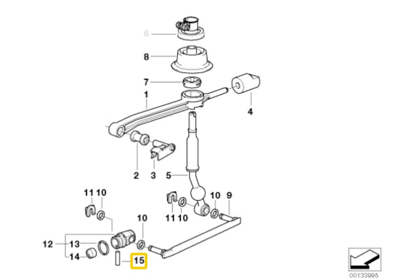 Gear Selector Joint Pin Dowel  – 23411466134