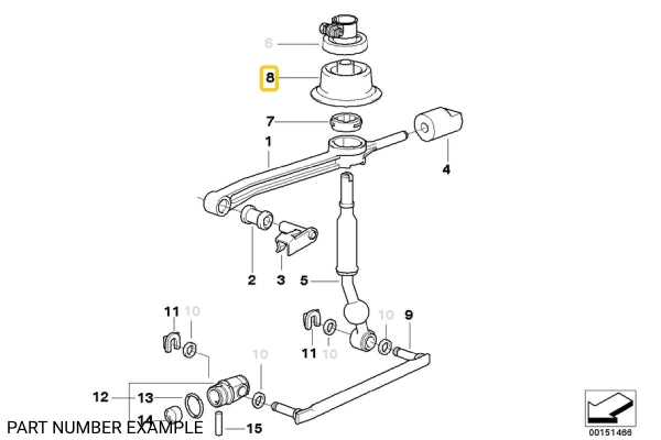 Rubber Shifter Lever Boot – 25111220912