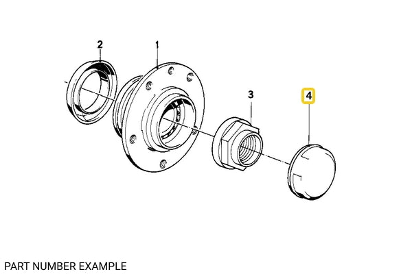 Front Wheel Bearing Dust Shield – 31211130125