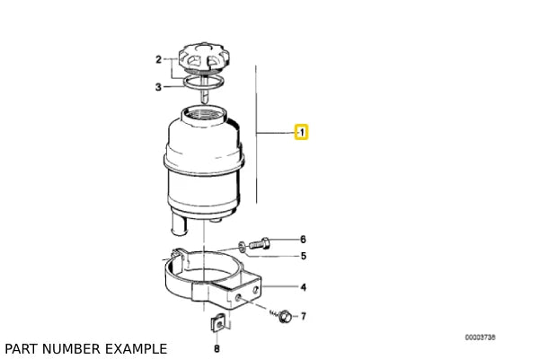 Power Steering Reservoir - 32416851217