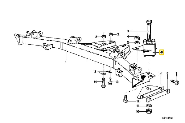 E21 (1978-83) Rear Axle Carrier Mount Bush