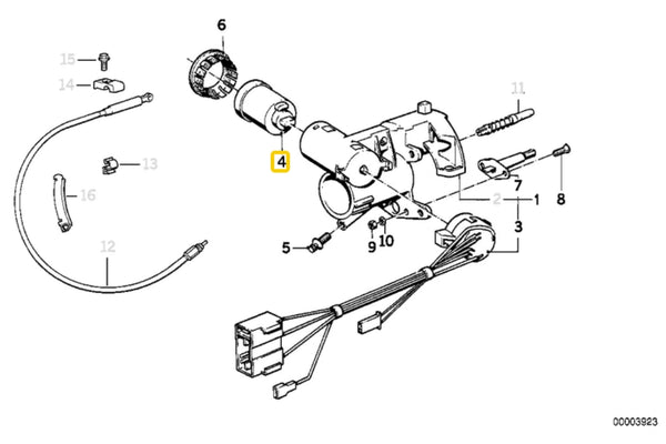 Ignition Lock Cylinder – 32321152474