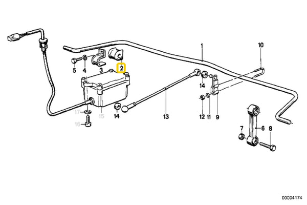 E28 Rear Roll Bar Mounting Bush 15.5mm