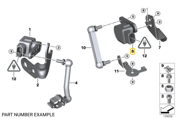 Headlight Level Sensor – 37146784696