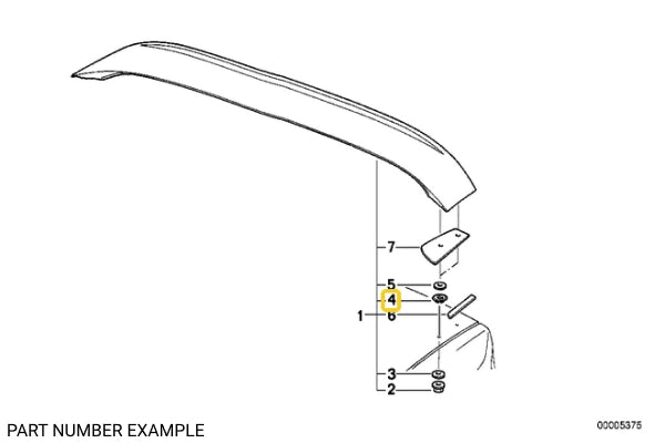 Clamp for Front Fender Trim – 51711922599