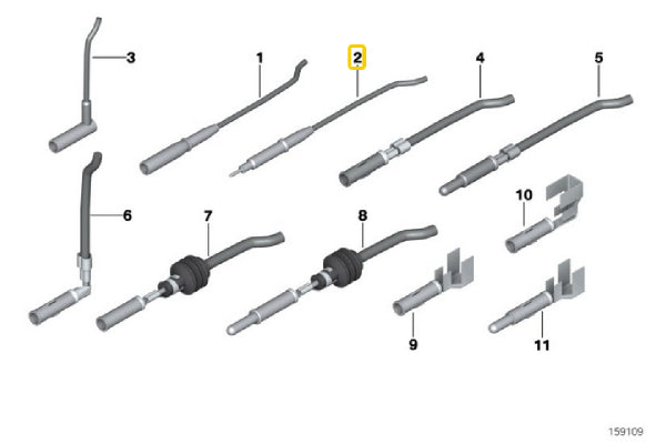 Socket Terminal Round 2.5 Watertight (Wire 1.0-2.5mm) - 61130007444