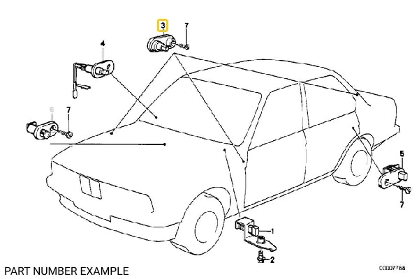 Door Contact Switch – 61311368430