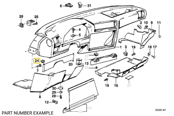 Knurled Head Nut – 62148480019