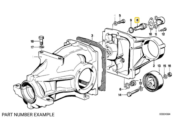 Vehicle Speed Sensor / Pulse Generator – 62161369906