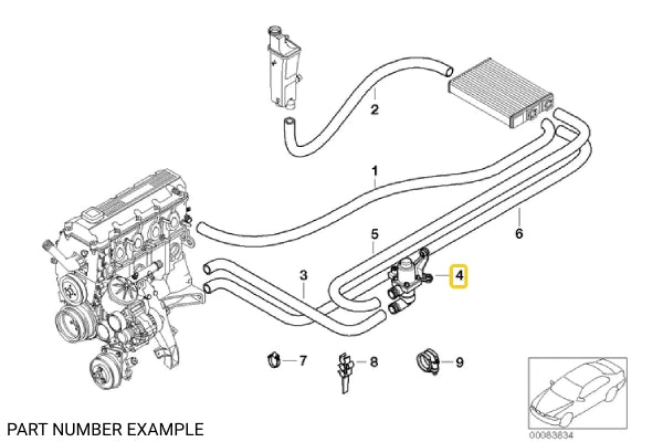 Heater Control Valve – 64118369805