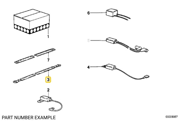 Bonnet Earth / Grounding Strap – 65311286068