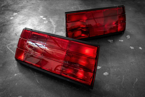 BMW E30 Late Model All Red MHW Style Tail Lights