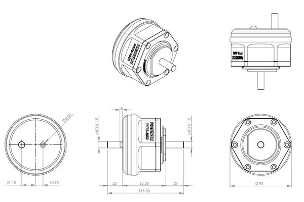 E36 Engine Mount (Suits all M5x / S5x)