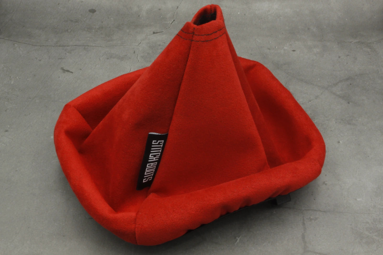 Red Alcantara Shift Boot