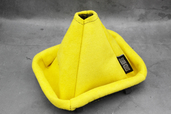 Yellow Suede Shift Boot