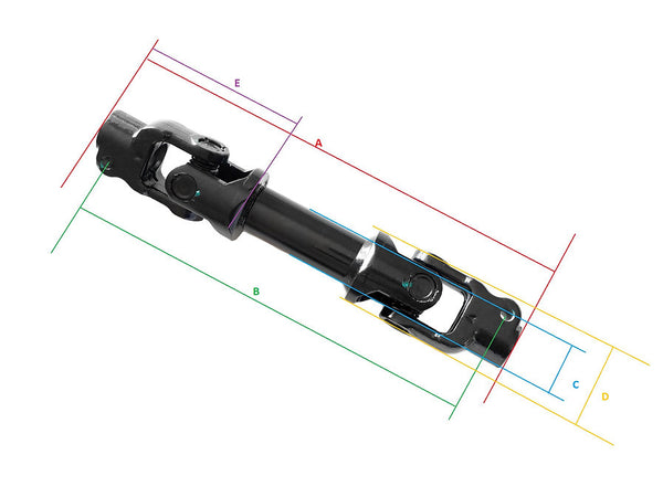 Steering Rack Uni Joint - E30 to E36 / E46 / Z3 Conversion