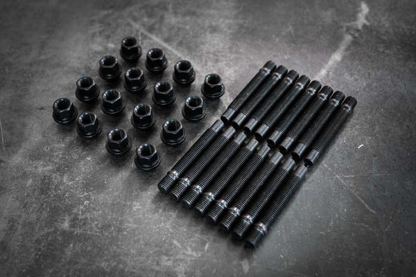 Competition Wheel Stud Conversion Kit 4 Lug + Nuts - M12 x 1.5